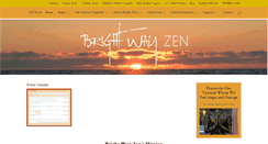 Desktop Screenshot of brightwayzen.org